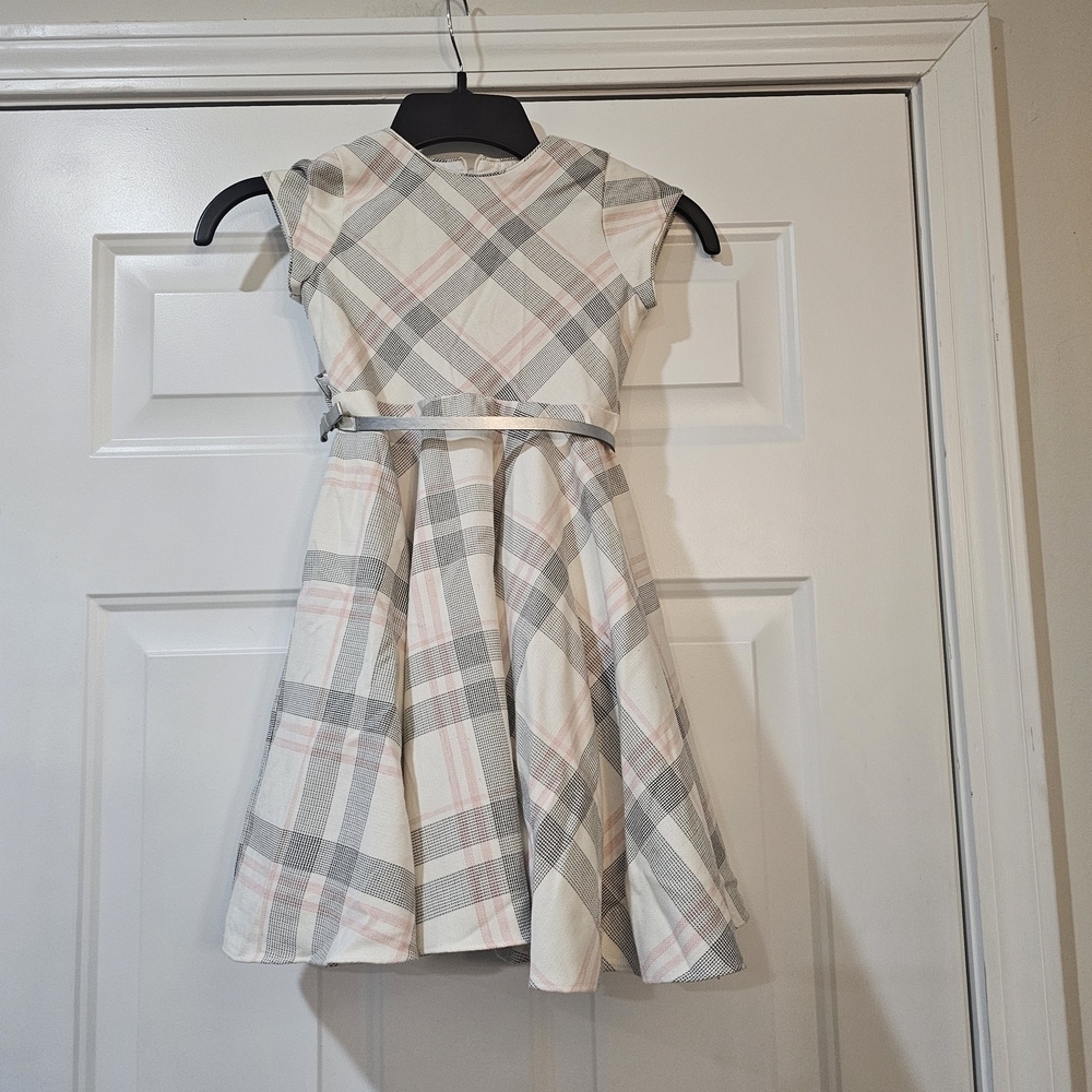 Luli And Me Plaid Swing Dress For Girls Size 5